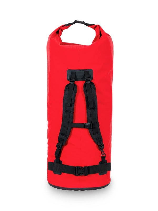 Two Bare Feet 90 Litre Waterproof Dry Bag / SUP Carry Bag (Red)