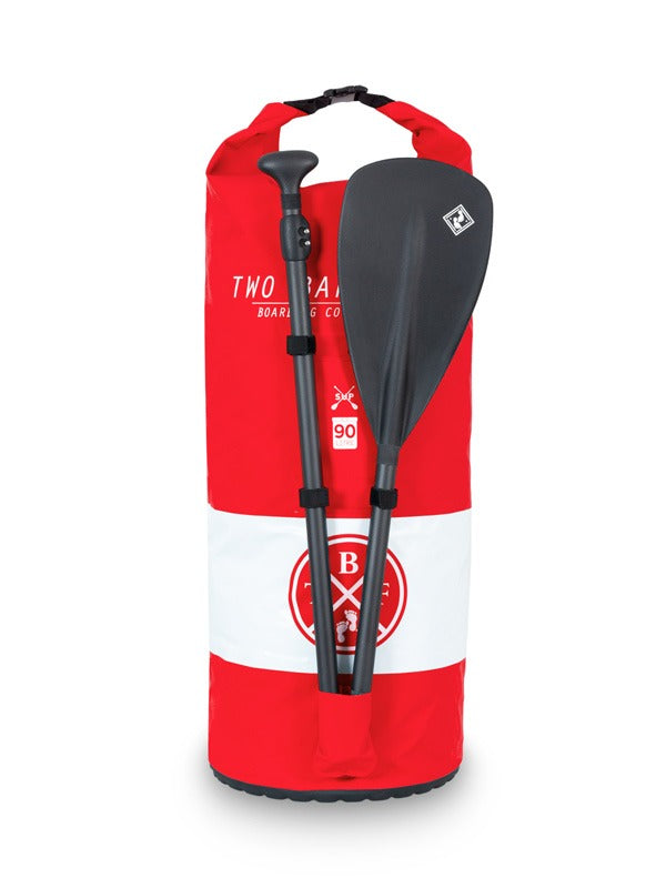 Two Bare Feet 90 Litre Waterproof Dry Bag / SUP Carry Bag (Red)