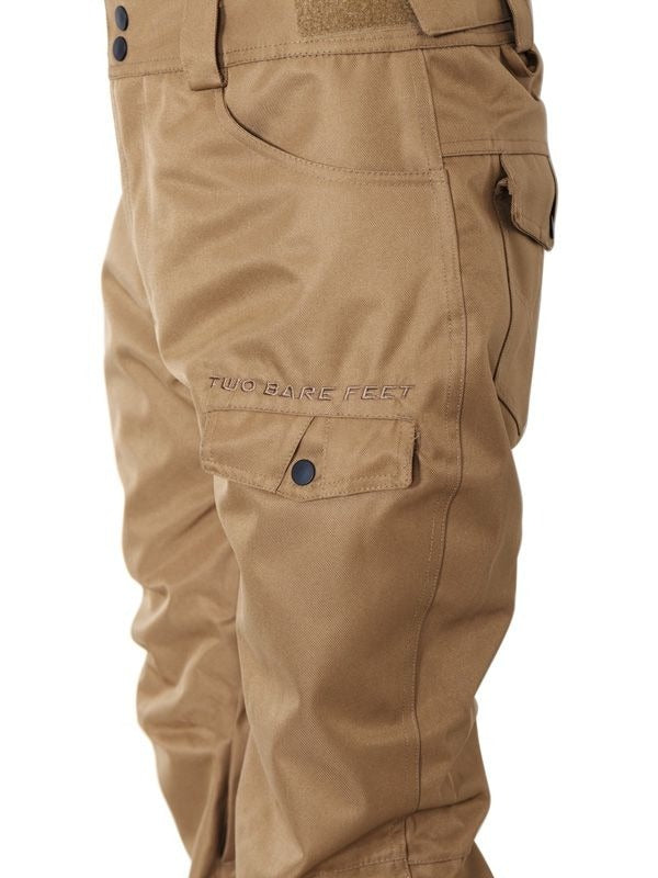 Two Bare Feet Endurance Adults 8K / 8K Snow Pant (Tan)