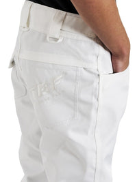 Two Bare Feet Endurance Adults 8K / 8K Snow Pant (Total White)