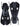 Two Bare Feet Adult Diving Fins (F01 Black)