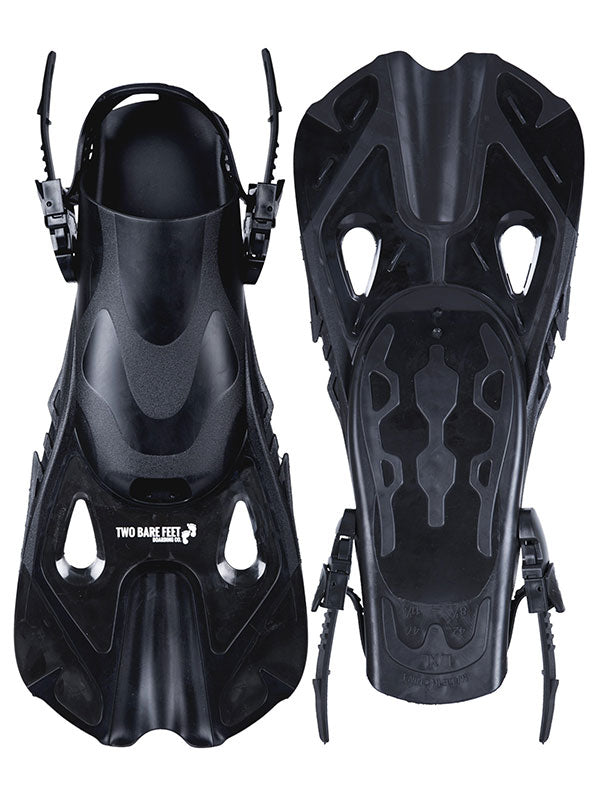 Two Bare Feet Adult Diving Fins (F01 Black)