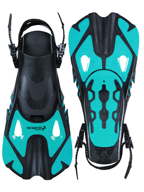 Two Bare Feet Adult Diving Fins (F01 Teal)