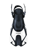 Two Bare Feet Adult Diving Fins (F01 White)