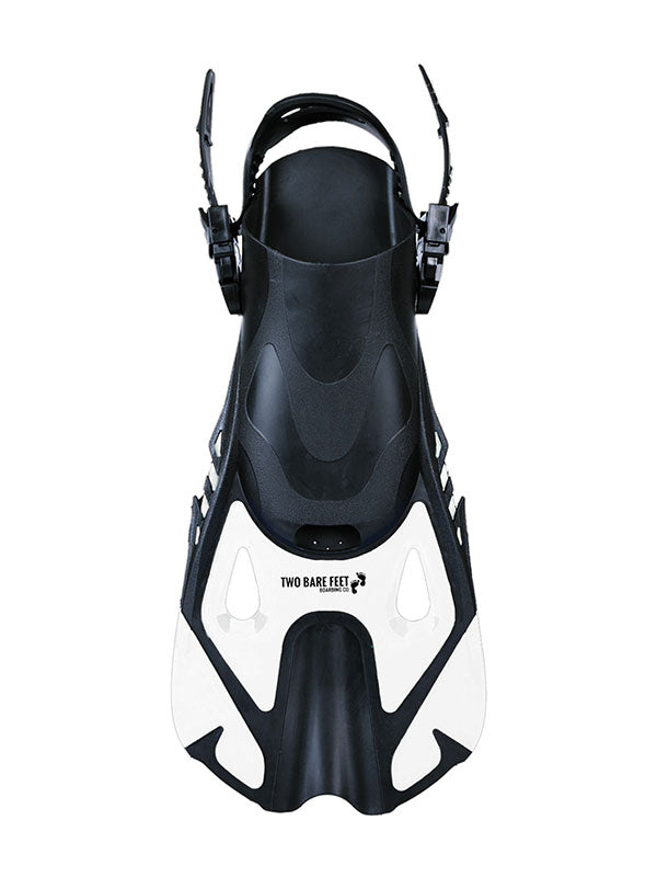 Two Bare Feet Adult Diving Fins (F01 White)