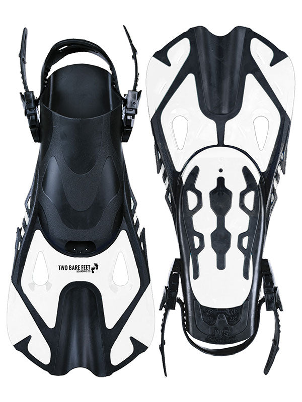 Two Bare Feet Adult Diving Fins (F01 White)