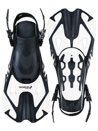 Two Bare Feet Adult Diving Fins (F01 White)