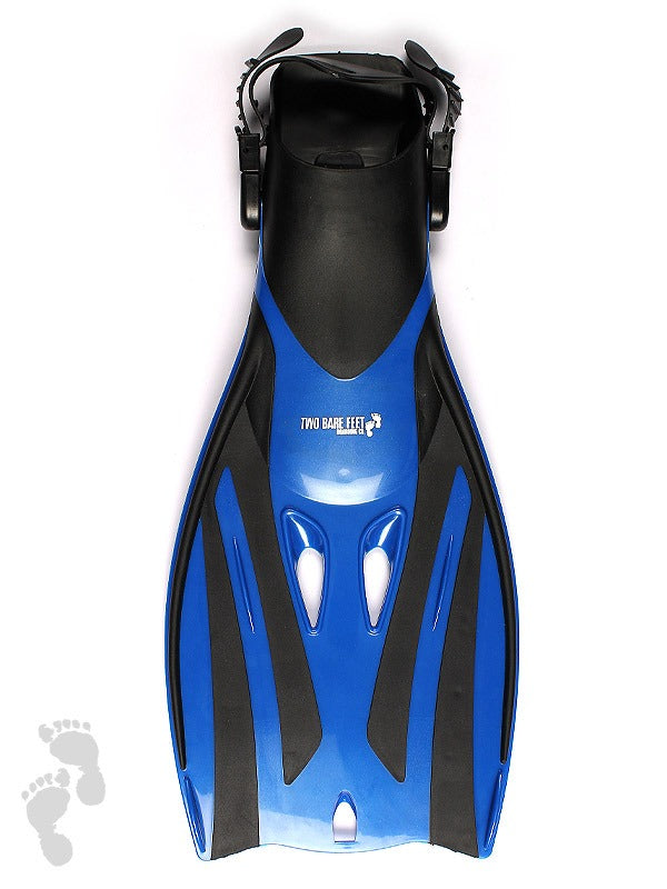 Two Bare Feet Adult Diving Fins (F52 Marine Blue)