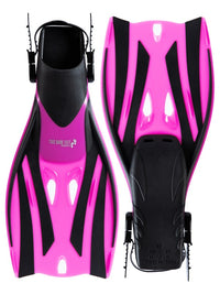 Two Bare Feet Adult Diving Fins (F52 Pink)