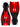Two Bare Feet Adult Diving Fins (F52 Red)