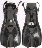 Two Bare Feet Adult Diving Fins (F70 Black)