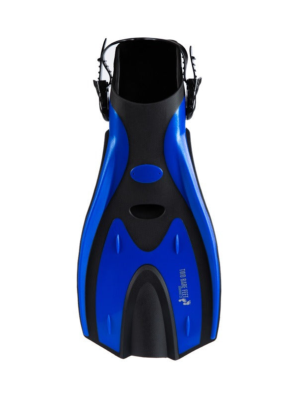 Two Bare Feet Adult Diving Fins (F70 Blue)