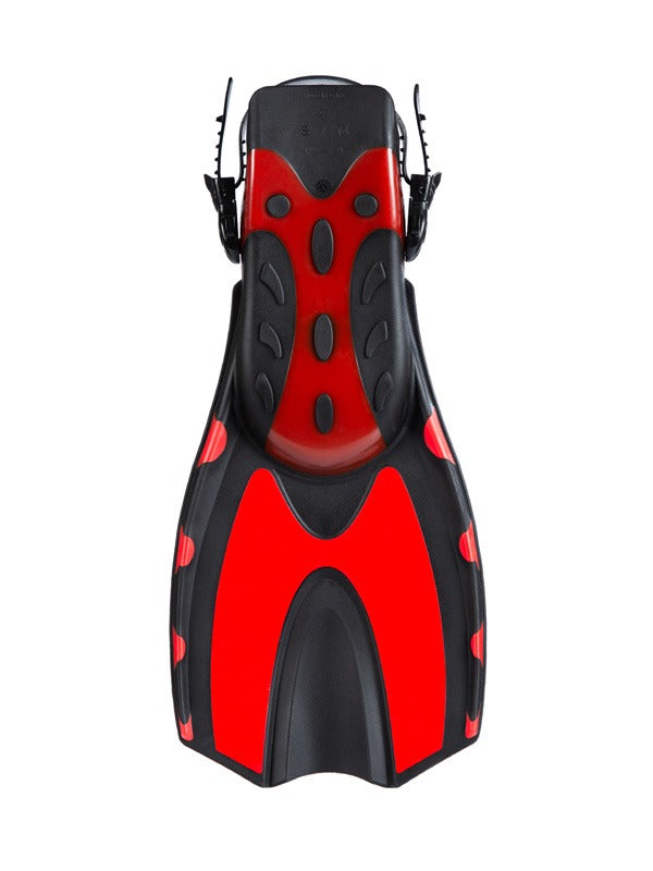 Two Bare Feet Adult Diving Fins (F70 Red)