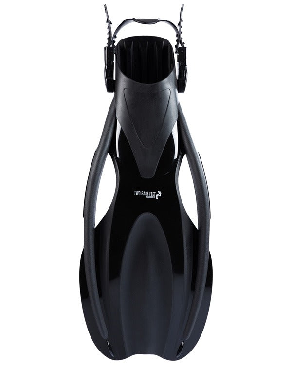 Two Bare Feet Adult Diving Fins (F75 Black)
