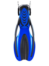 Two Bare Feet Adult Diving Fins (F75 Blue)