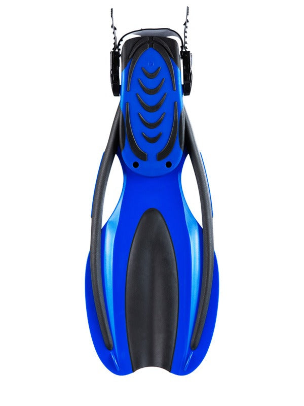 Two Bare Feet Adult Diving Fins (F75 Blue)
