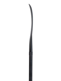 Two Bare Feet 2 Piece Fibreglass Hybrid SUP Paddle (Black)