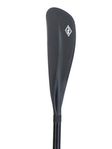Two Bare Feet 2 Piece Fibreglass Hybrid SUP Paddle & Bag Package (Black)