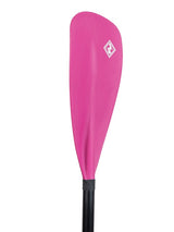 Two Bare Feet 2 Piece Fibreglass Hybrid SUP Paddle & Bag Package (Raspberry)