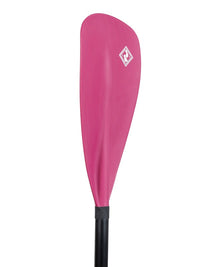 Two Bare Feet 3 Piece Fibreglass Hybrid SUP Paddle (Raspberry)