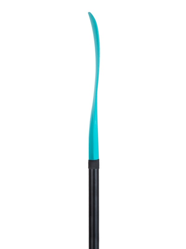 Two Bare Feet 2 Piece Fibreglass Hybrid SUP Paddle (Teal)