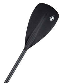 Two Bare Feet 2 Piece Fibreglass Hybrid SUP Paddle (Black)
