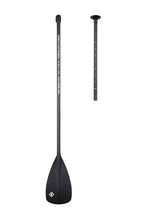 Two Bare Feet 2 Piece Fibreglass Hybrid SUP Paddle (Black)