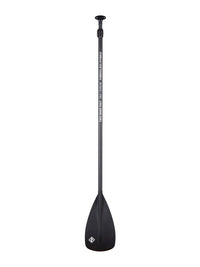 Two Bare Feet 3 Piece Fibreglass Hybrid SUP Paddle (Black)