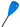 Two Bare Feet 3 Piece Fibreglass Hybrid SUP Paddle (Blue)
