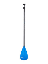 Two Bare Feet 2 Piece Fibreglass Hybrid SUP Paddle & Bag Package (Blue)