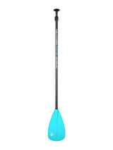 Two Bare Feet 3 Piece Fibreglass Hybrid SUP Paddle (Aqua)