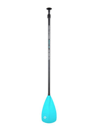 Two Bare Feet 3 Piece Fibreglass Hybrid SUP Paddle (Aqua)