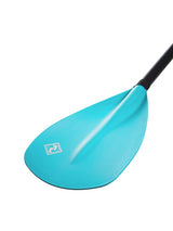 Two Bare Feet 2 Piece Fibreglass Hybrid SUP Paddle (Aqua)