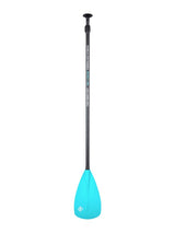 Two Bare Feet 2 Piece Fibreglass Hybrid SUP Paddle (Aqua)
