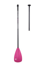 Two Bare Feet 2 Piece Fibreglass Hybrid SUP Paddle (Raspberry)