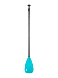 Two Bare Feet 3 Piece Fibreglass Hybrid SUP Paddle (Teal)