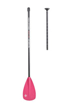 Two Bare Feet 2 Piece Fibreglass Hybrid SUP Paddle (Pink)