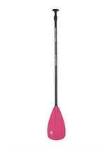 Two Bare Feet 3 Piece Fibreglass Hybrid SUP Paddle (Pink)