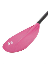 Two Bare Feet 3 Piece Fibreglass Hybrid SUP Paddle (Pink)