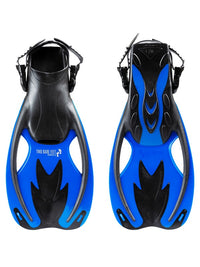 Two Bare Feet Childrens Diving Fins (F89 Blue)