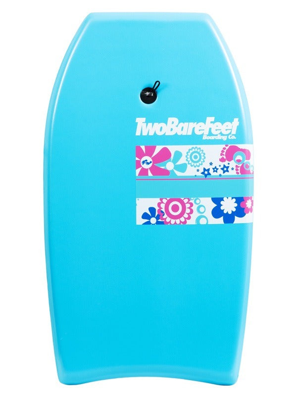 33" Flowers Bodyboard (Aqua)