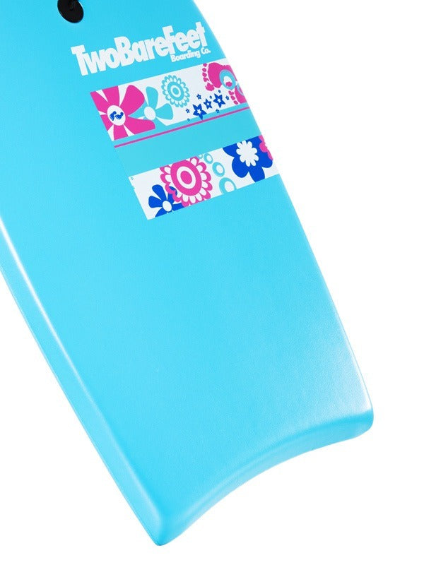 33" Flowers Bodyboard (Aqua)