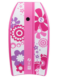 33" Flowers Bodyboard (Raspberry)