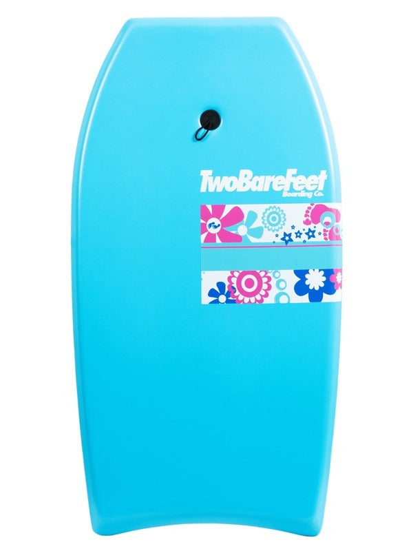 37" Flowers Bodyboard (Aqua)