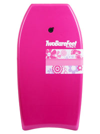 Two Bare Feet Flowers Single Bodyboard and Bag Bundle (Choice of 33", 37", 41")