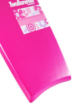 Two Bare Feet Flowers Single Bodyboard and Bag Bundle (Choice of 33", 37", 41")