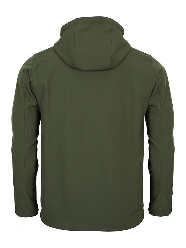 Mens Softshell Waterproof Jacket (Forest)