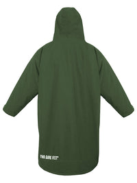 Two Bare Feet Kids Weatherproof Changing Robe with Changing Mat (Forest/Black)