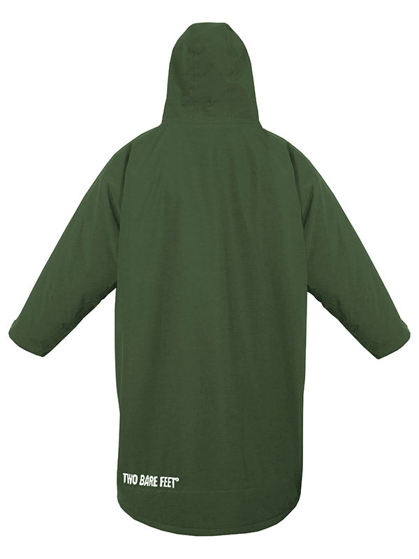 Two Bare Feet Kids Weatherproof Changing Robe with Changing Mat (Forest/Black)