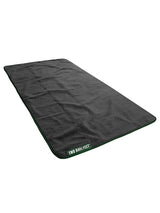 Sherpa Lined Waterproof Beach Travel Blanket (Forest/Charcoal)